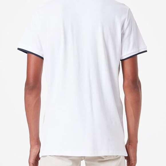 short sleeve white polol from BLEND size large - Picture 2 of 16